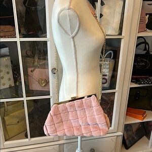 Hello 3AM Pink Quilted Faux Fur